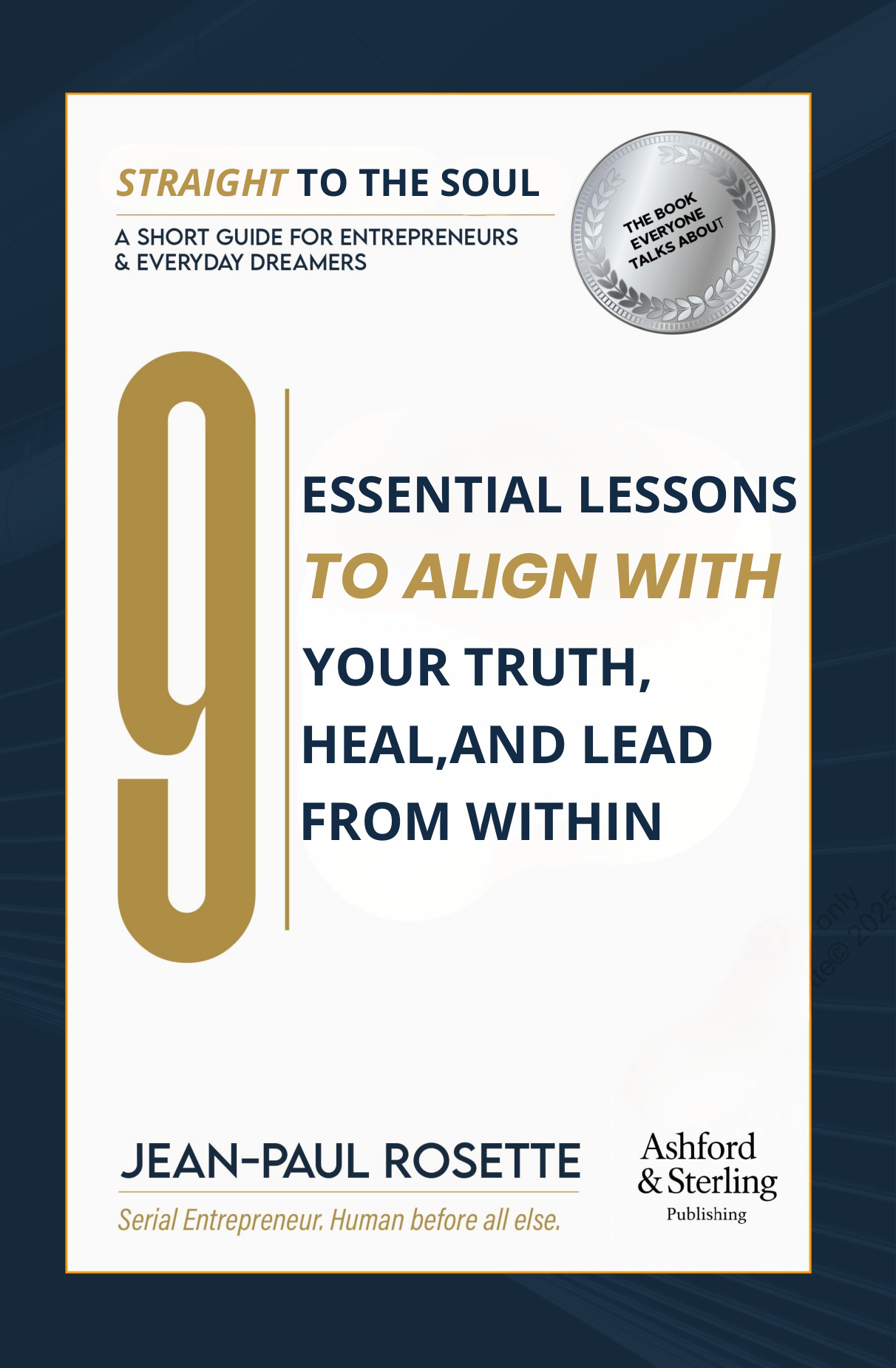 Straight to the Soul — Book Cover — Jean-Paul Rosette