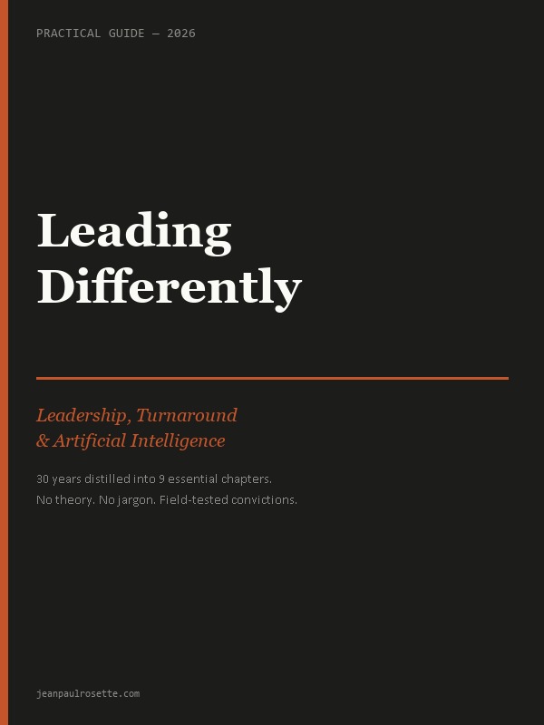 Leading Differently — Practical Guide — Jean-Paul Rosette